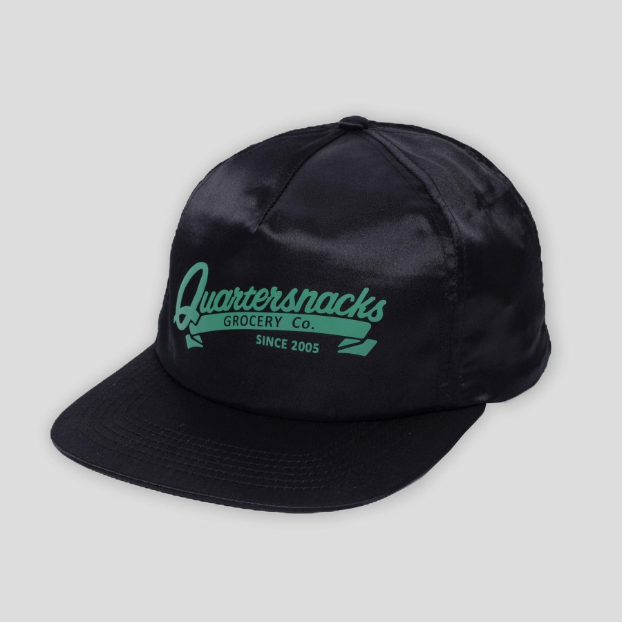 Headwear Quartersnacks | Quartersnacks Grocery Cap - Black