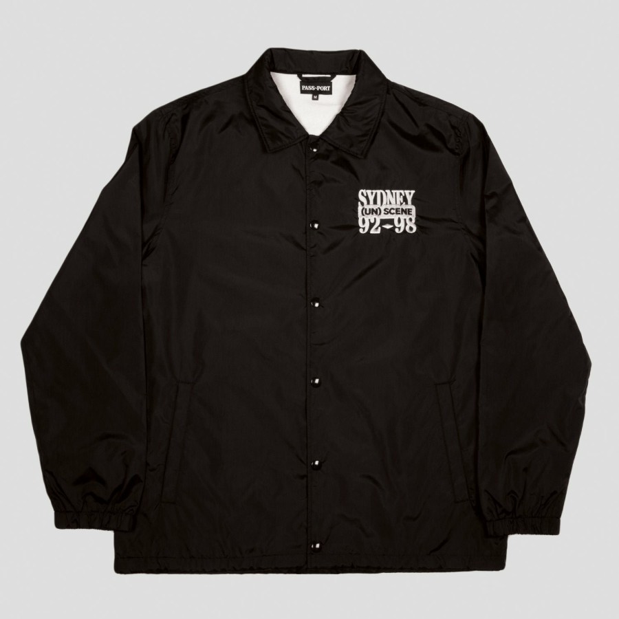 Jackets PASS~PORT | Pass~Port "Sydney (Un)Scene" Coach Jacket Black