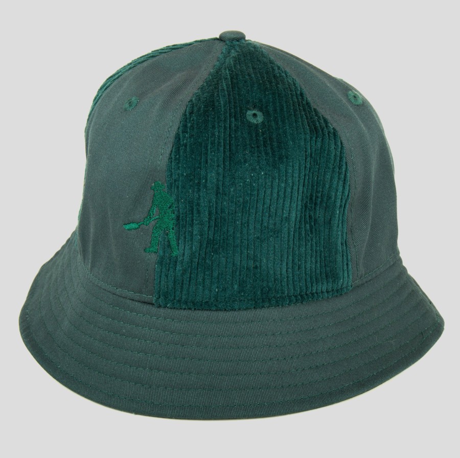 Headwear PASS~PORT | Pass~Port "Cord Patch" Bucket Hat Moss