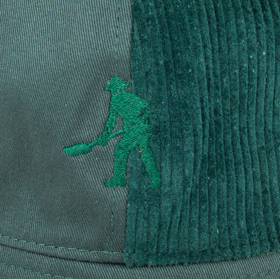 Headwear PASS~PORT | Pass~Port "Cord Patch" Bucket Hat Moss