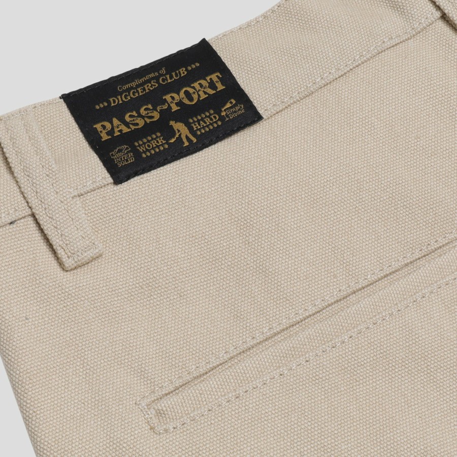 Pants PASS~PORT | Pass~Port Diggers Club Pant - Tonal Khaki