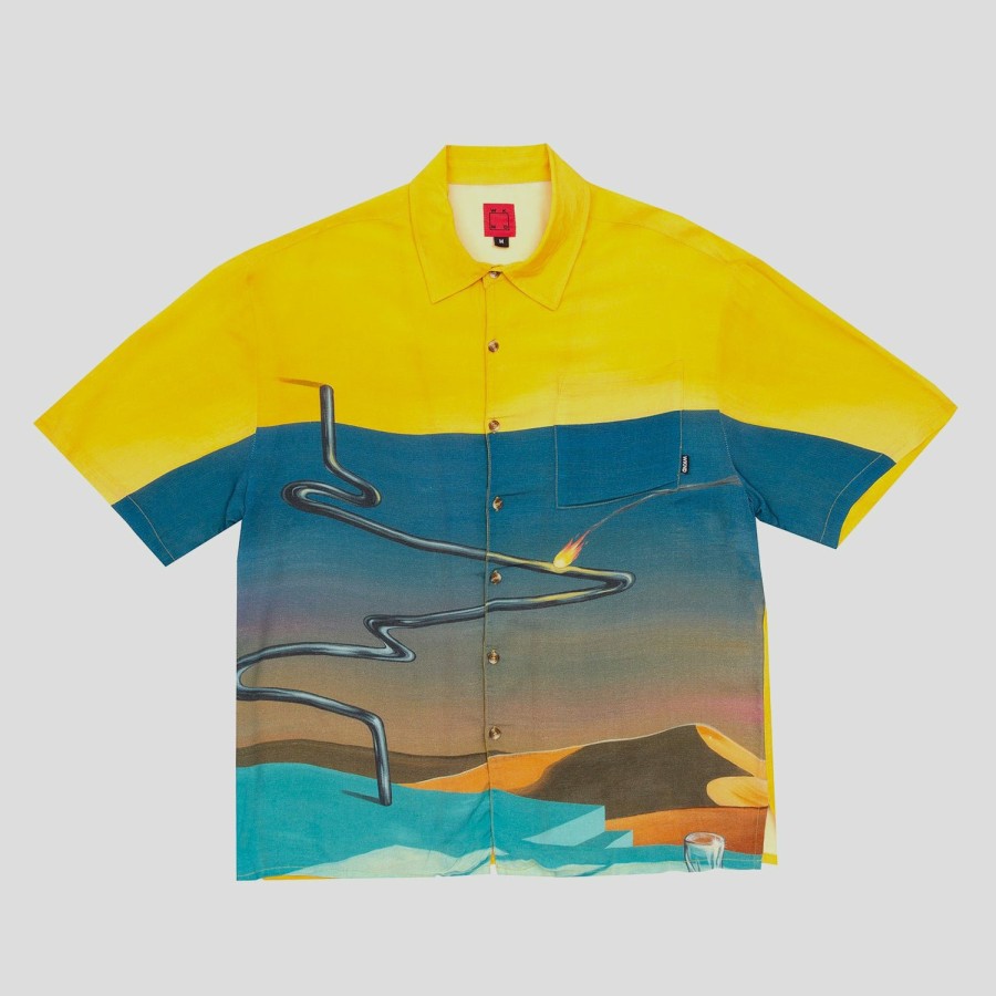 Shirts WKND | Wknd "Fire In Pipe" Opus S/S Shirt