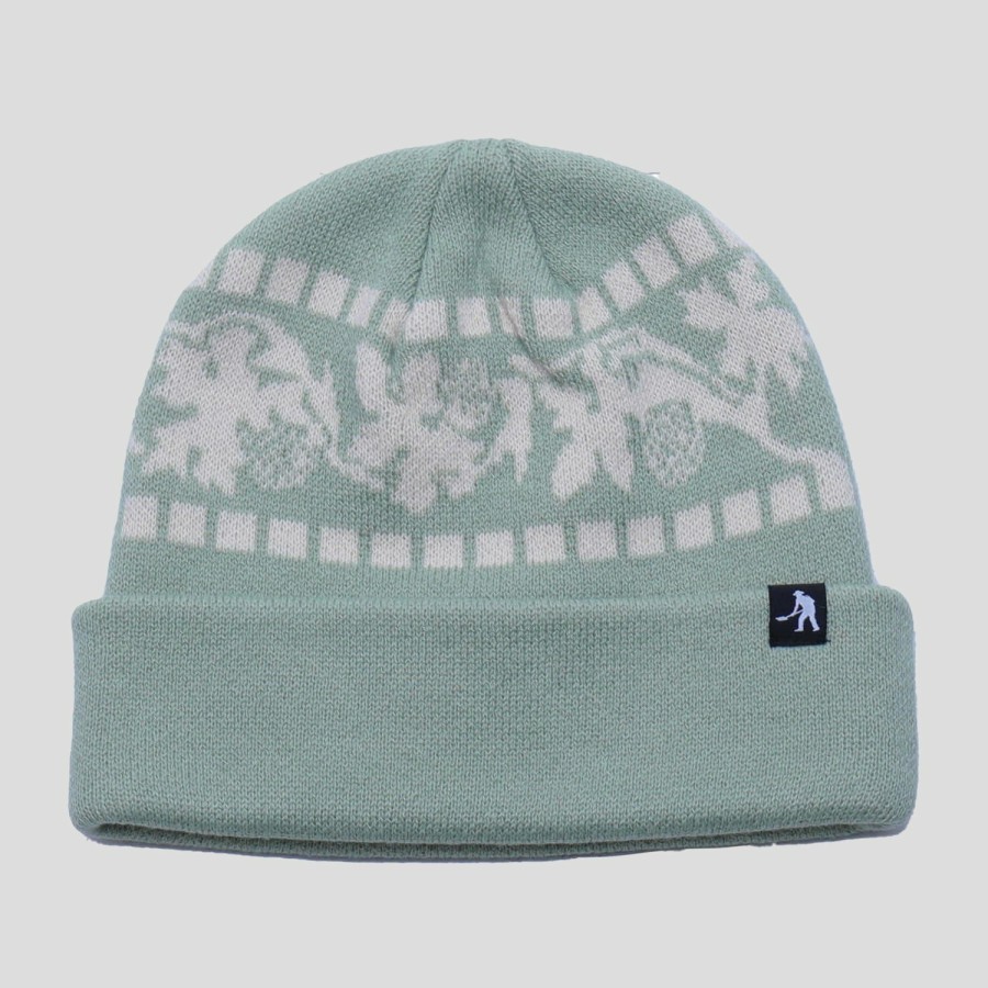 Headwear PASS~PORT | Pass~Port Vine Beanie - Mint / Off White