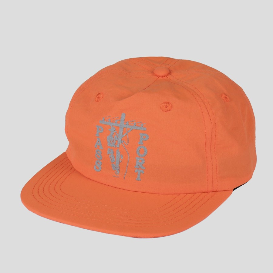 Headwear PASS~PORT | Pass~Port Line~Worx Rpet Workers Cap - Safety Orange