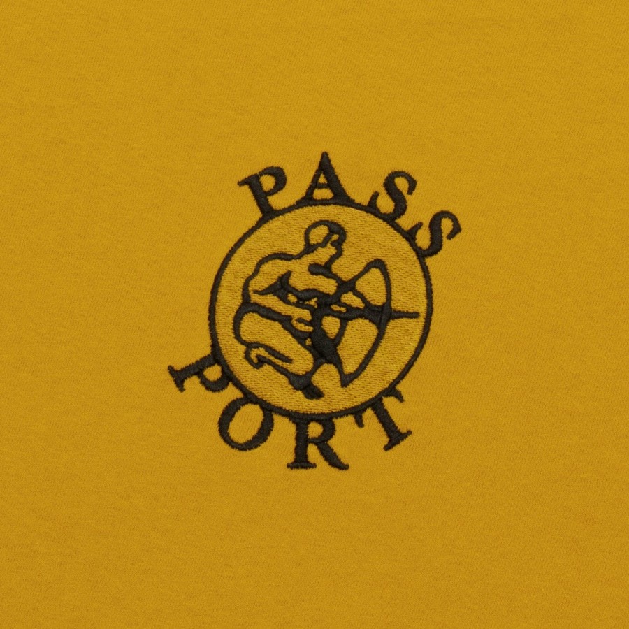 Tees PASS~PORT | Pass~Port Potters Mark Embroidery Tee - Gold