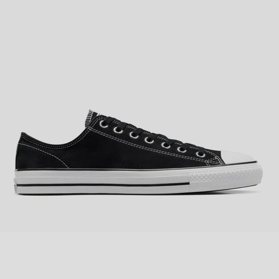 Footwear Converse Cons | Converse Chuck Taylor All Star Pro Suede Low Top - Black