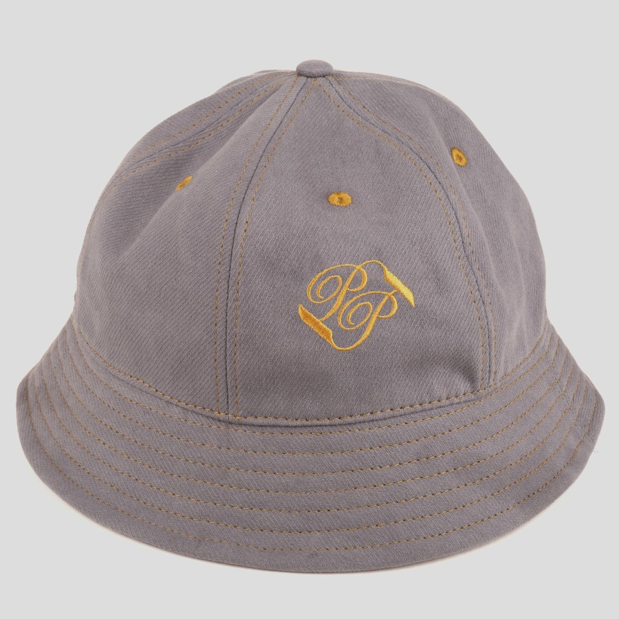 Headwear PASS~PORT | Pass~Port "Banner" Bucket Hat Steel Grey