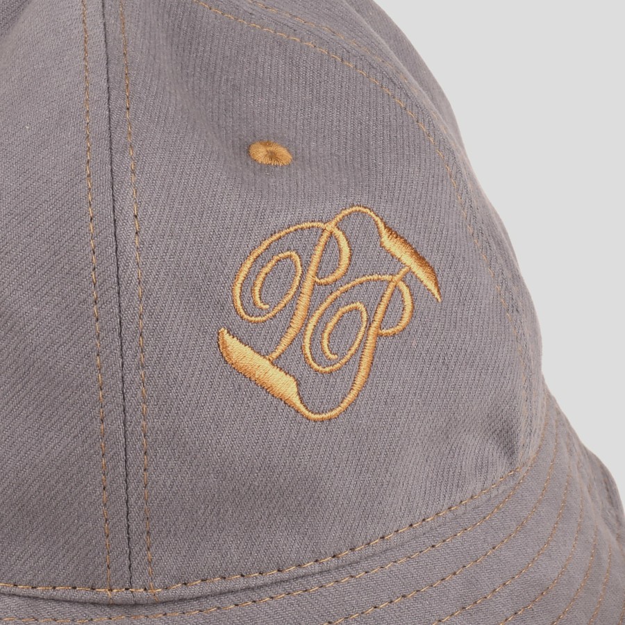 Headwear PASS~PORT | Pass~Port "Banner" Bucket Hat Steel Grey