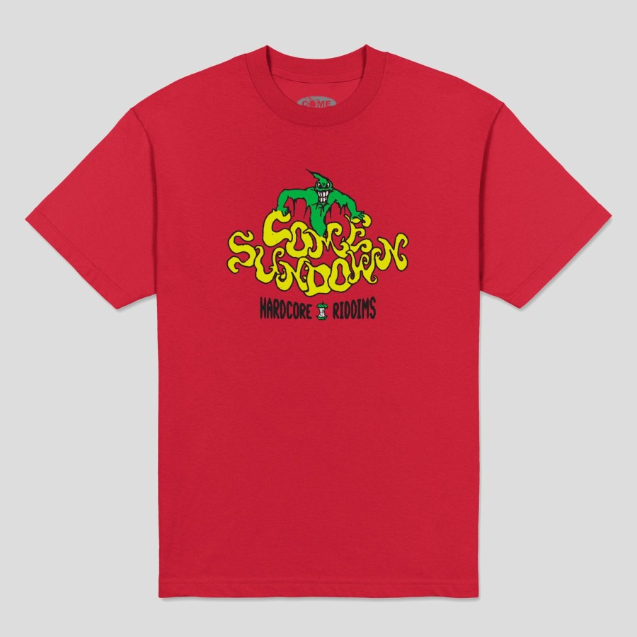 Tees COME SUNDOWN | Come Sundown Riddims Tee - Red