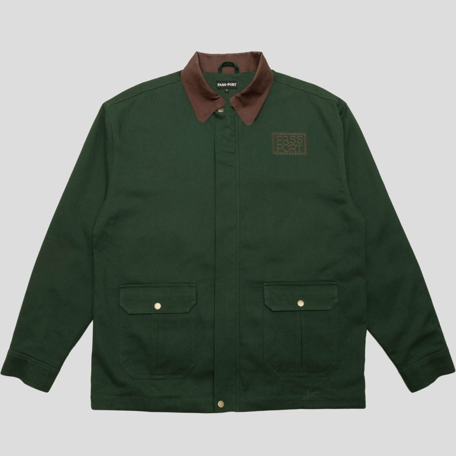 Jackets PASS~PORT | Pass~Port Invasive Logo Yard Jacket - Forest Green