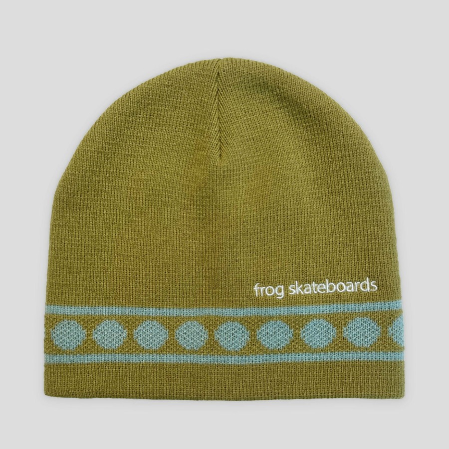 Headwear FROG | Frog Circles Beanie - Brick