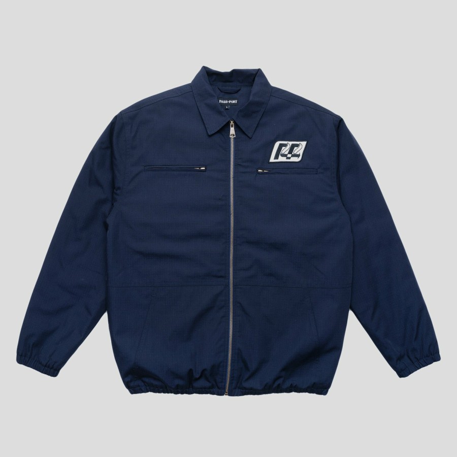 Jackets PASS~PORT | Pass~Port Transport Ripstop Delivery Jacket - Navy