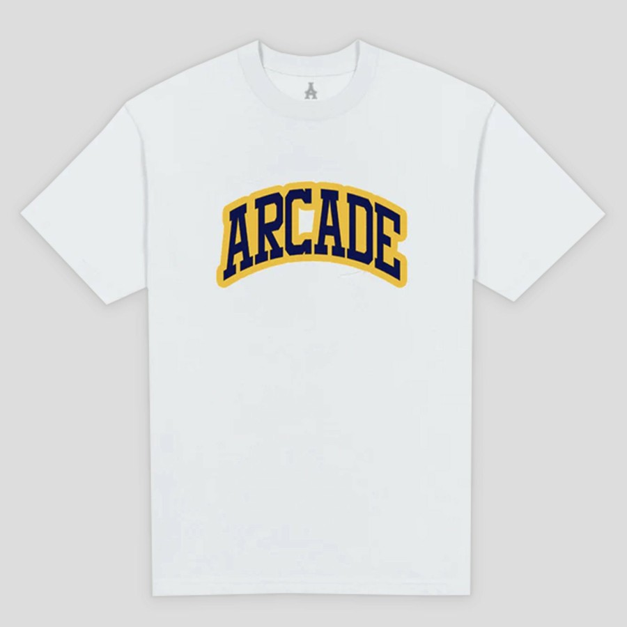 Tees Arcade | Arcade Arch Tee - White