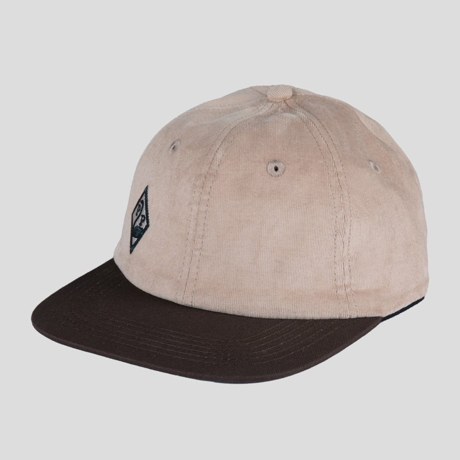 Headwear PASS~PORT | Pass~Port Swanny Casual Cap - Chocolate / Sand