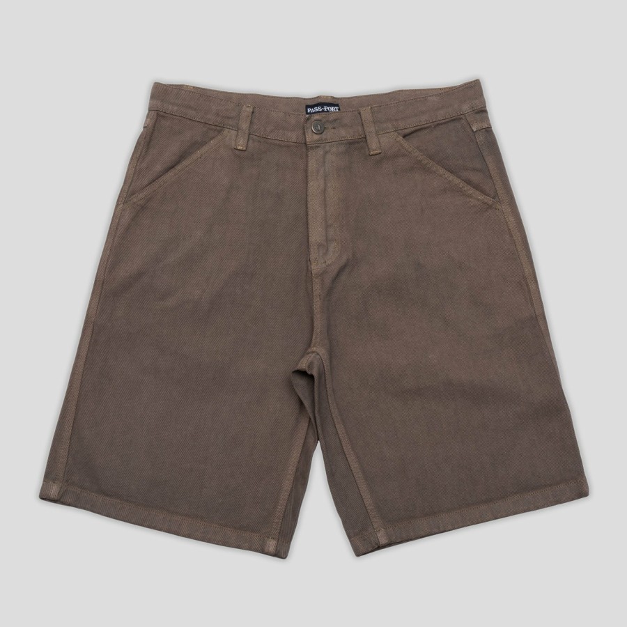 Shorts PASS~PORT | Pass~Port Workers Club Short - Washed Brown