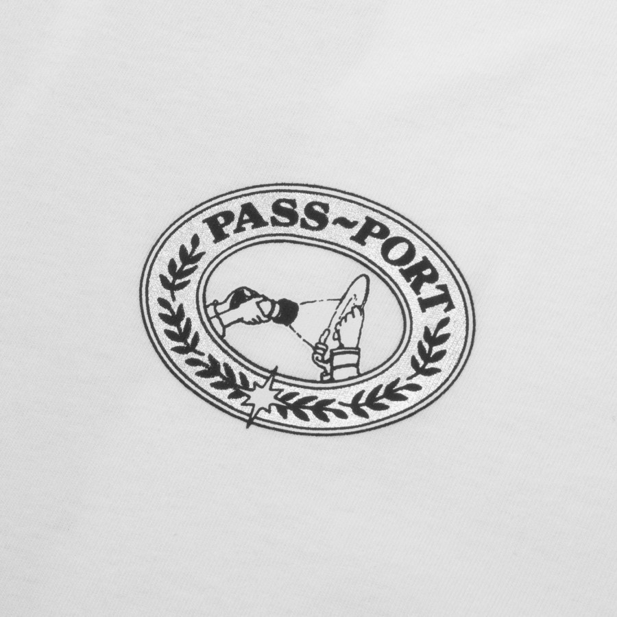 Tees PASS~PORT | Pass~Port "Test Strip" Tee White