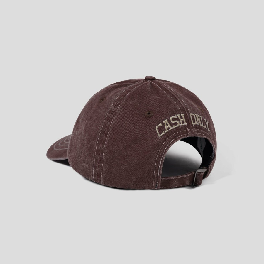 Headwear Cash Only | Cash Only Campus 6 Panel Cap - Brown