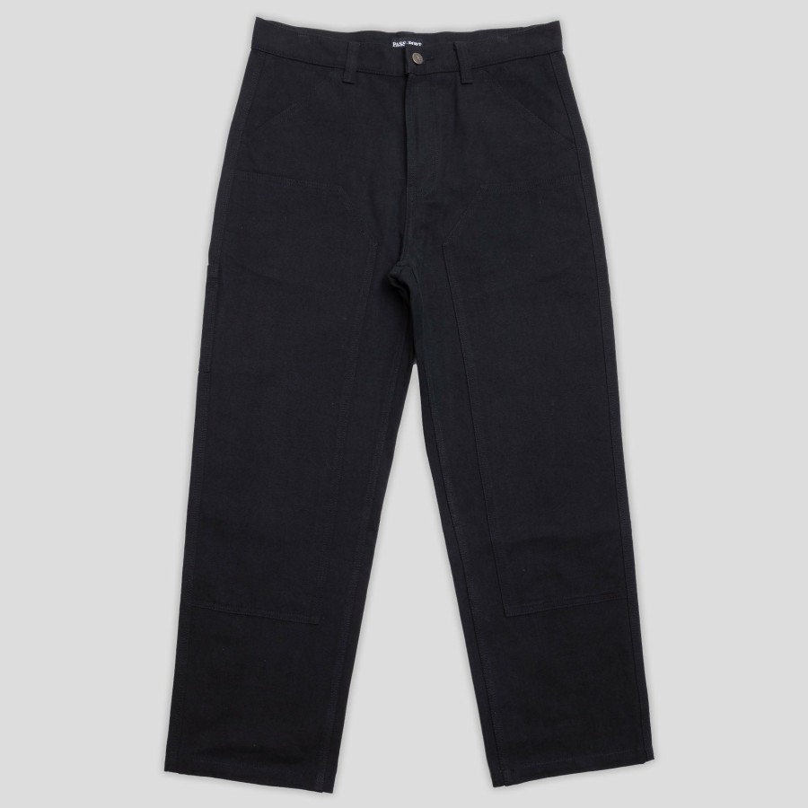 Pants PASS~PORT | Pass~Port Double Knee Diggers Club Pant - Black