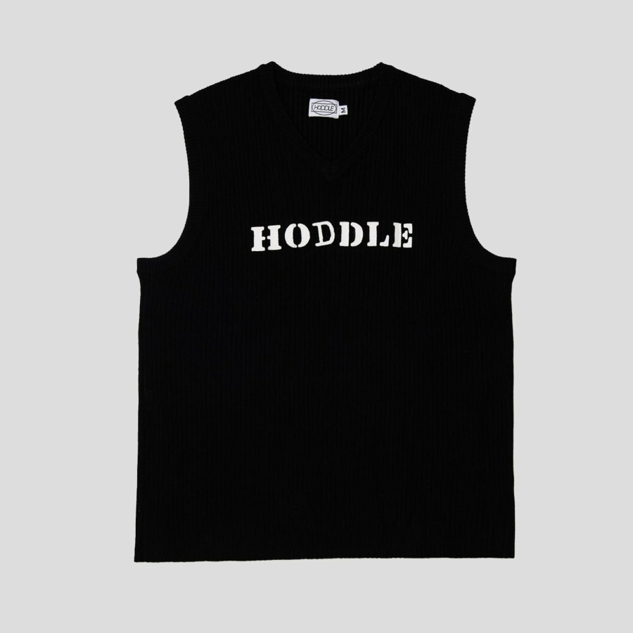 Fleece HODDLE | Hoddle Ribbed Vest - Black