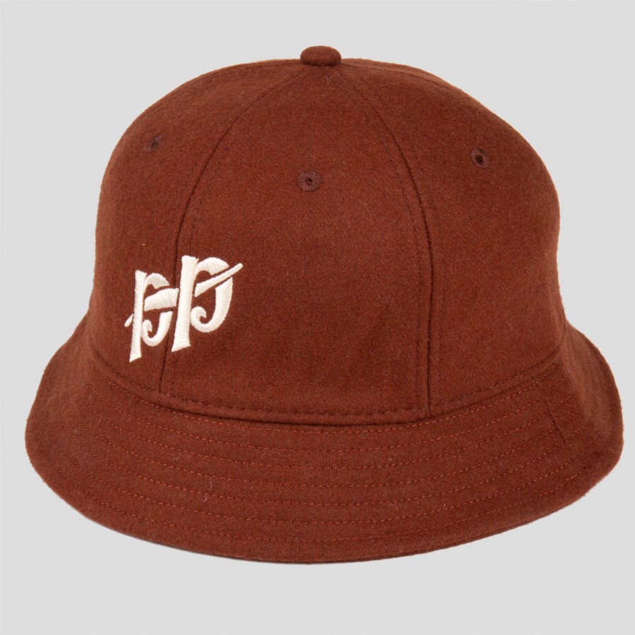 Headwear PASS~PORT | Pass~Port "P~P" Bucket Hat Chocolate