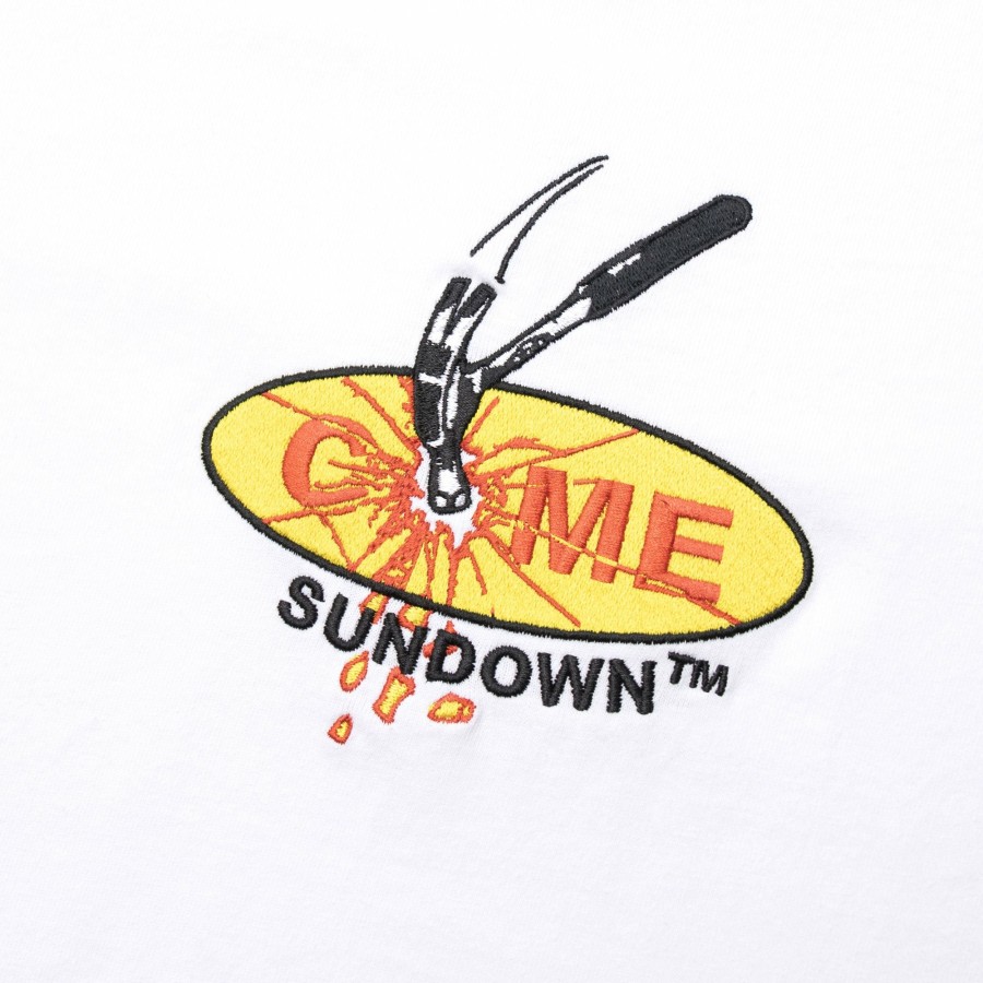 Tees COME SUNDOWN | Come Sundown Everything'S A Nail Tee - White