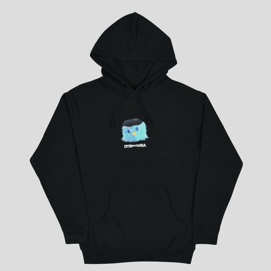 Fleece Glue | Glue "Dysphoria" Hood Black