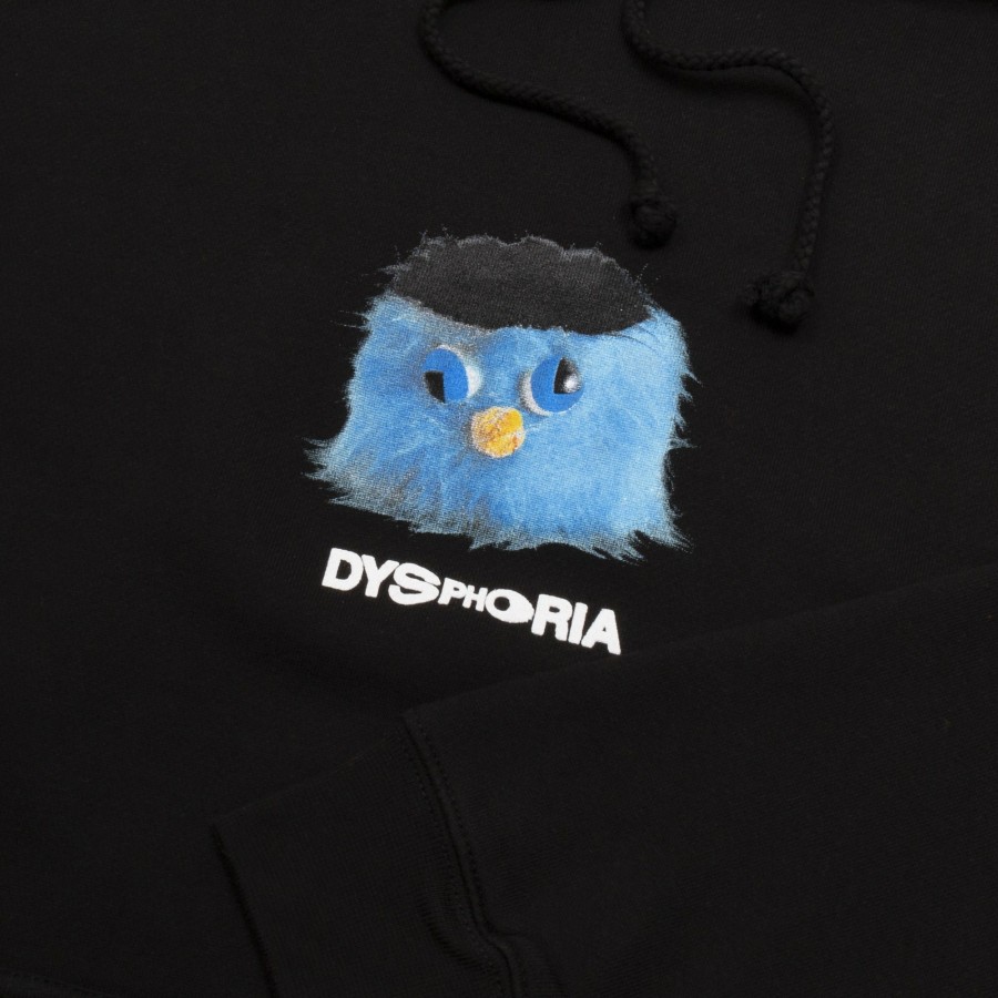 Fleece Glue | Glue "Dysphoria" Hood Black