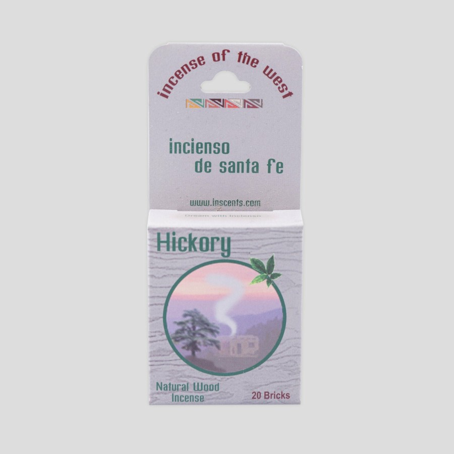 Accessories INCIENSO | Incienso De Santa Fe Incense Bricks 20 Pack - Hickory Wood