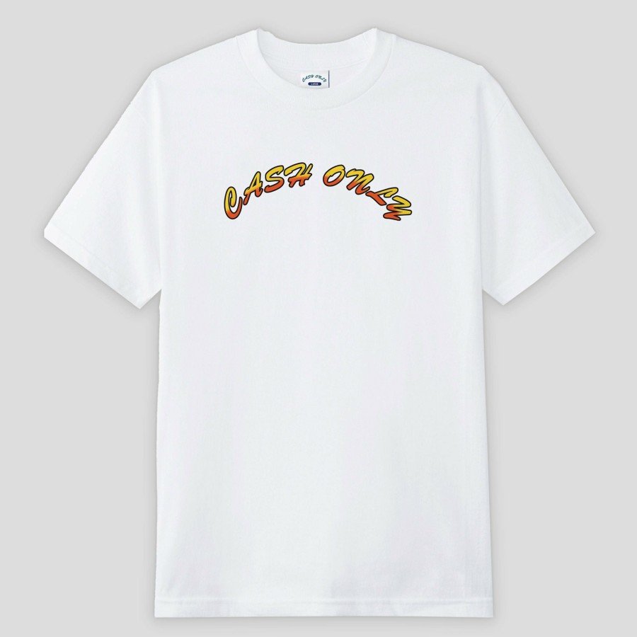 Tees Cash Only | Cash Only Logo Tee - White