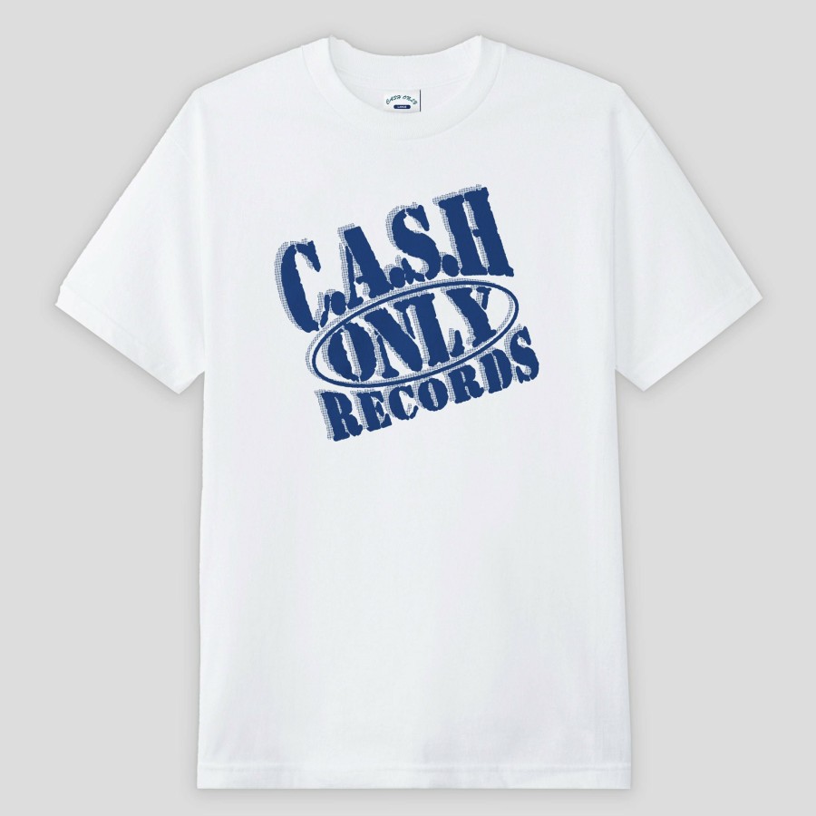 Tees Cash Only | Cash Only Records Tee - White