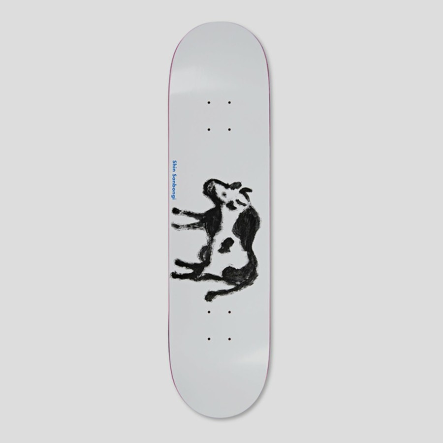 Decks Polar Skate Co. | Polar Skate Co. Shin Sanbongi "Cow & Devil" Deck 8.125"