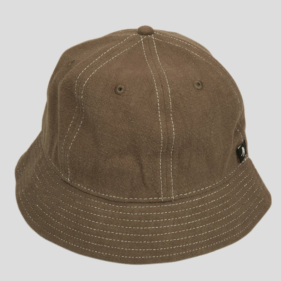 Headwear PASS~PORT | Pass~Port "Linen" Bucket Hat Choc