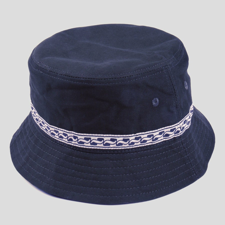 Headwear PASS~PORT | Pass~Port "Auto Ribbon" Bucket Hat Navy