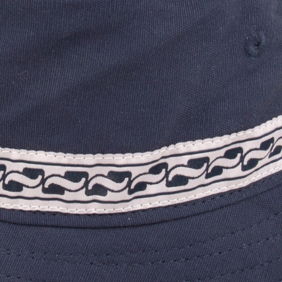 Headwear PASS~PORT | Pass~Port "Auto Ribbon" Bucket Hat Navy