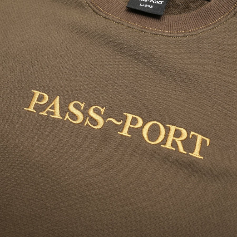 Fleece PASS~PORT | Pass~Port "Official Organic" Sweater Choc