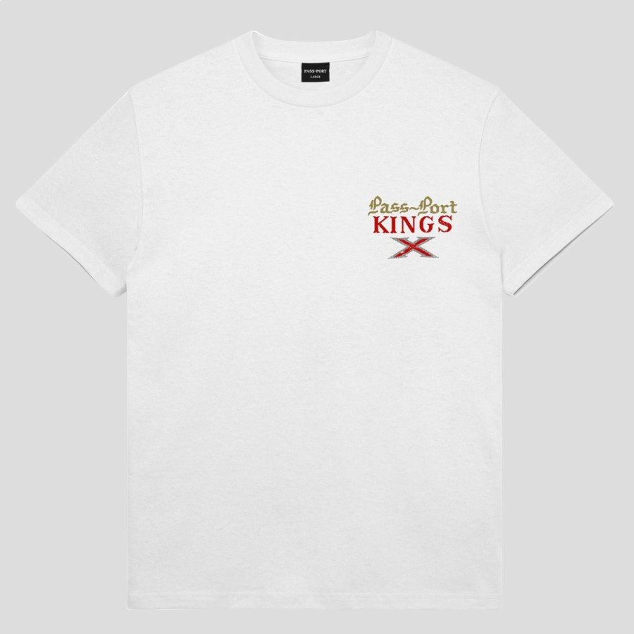 Tees PASS~PORT | Pass~Port Kings X Tee - White