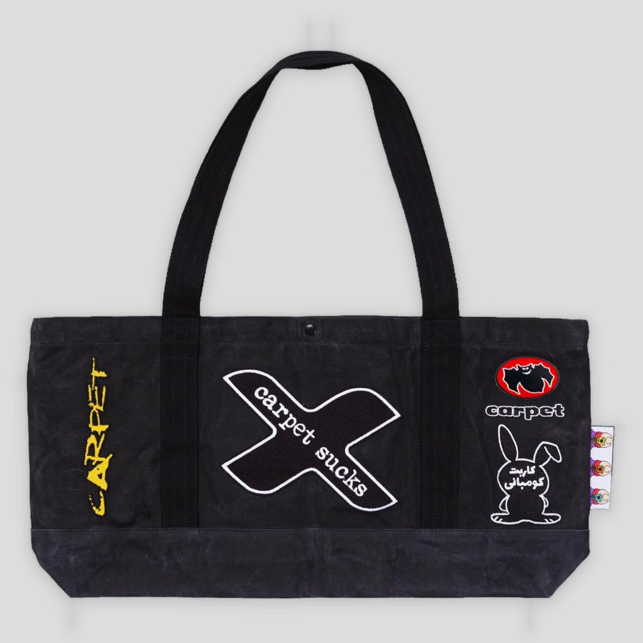 Accessories Carpet Company | Carpet Company Race Tote Bag - Black