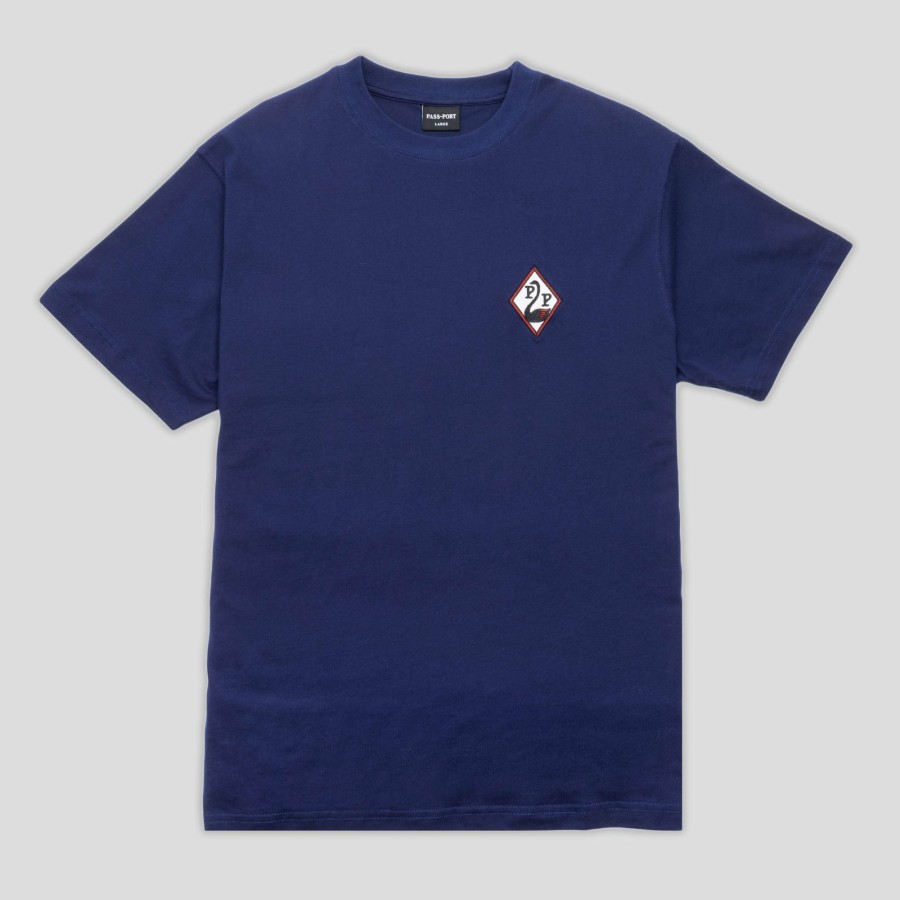 Tees PASS~PORT | Pass~Port Swanny Organic Tee - Navy