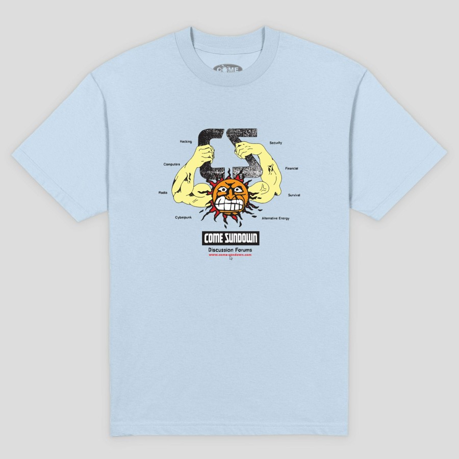 Tees COME SUNDOWN | Come Sundown Forums Tee - Powder Blue