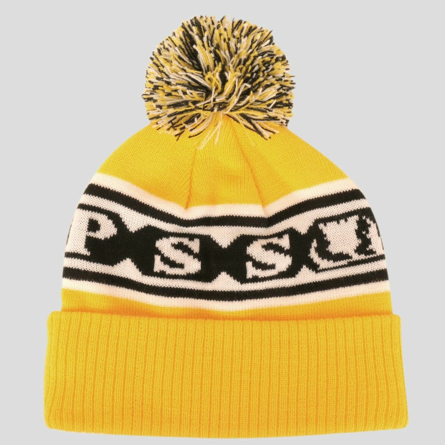 Headwear PASS~PORT | Pass~Port "Hallmark" Pompom Beanie Yellow