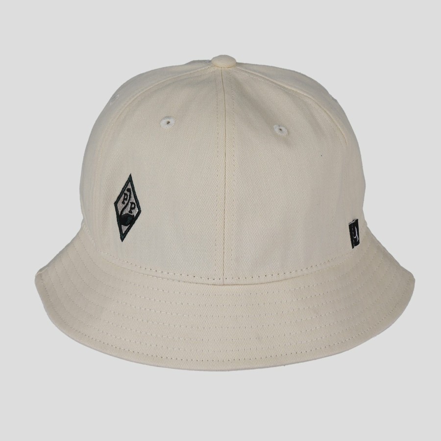 Headwear PASS~PORT | Pass~Port Swanny Herringbone Bucket Hat - Bone