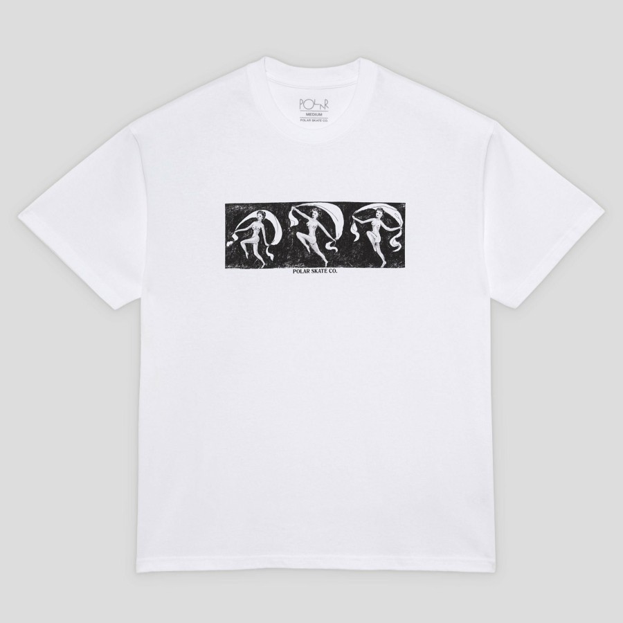 Tees Polar Skate Co. | Polar Skate Co. Dancing Lady Tee - White