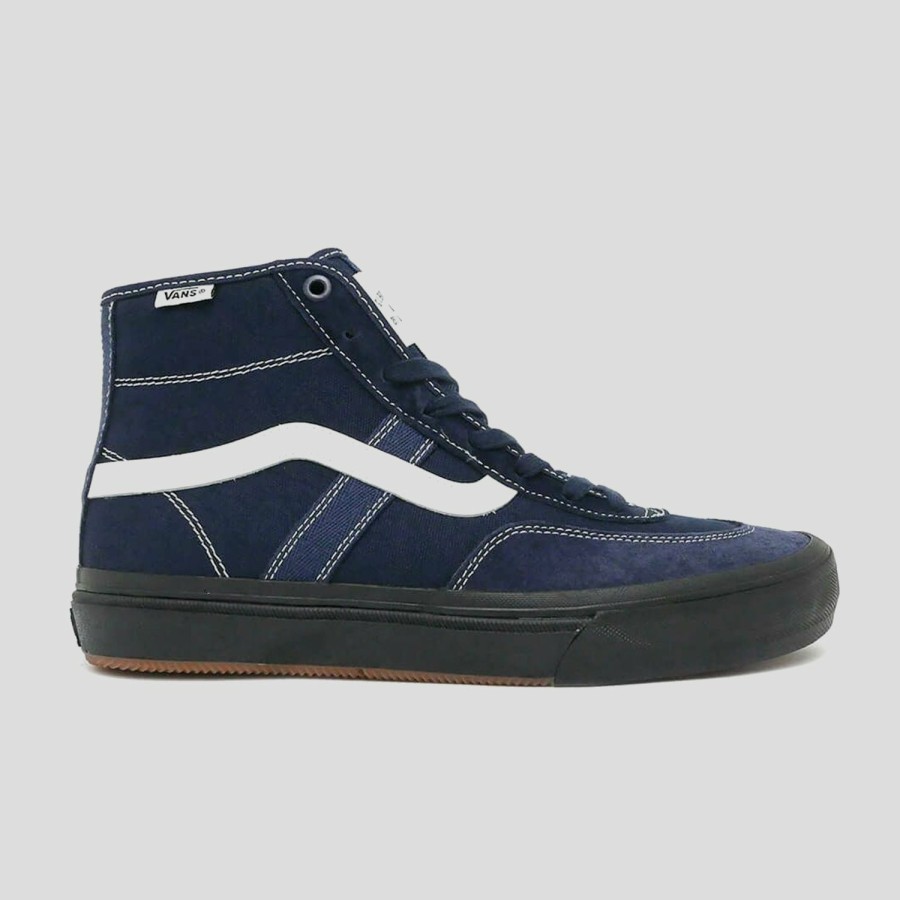 Footwear VANS | Vans "Skate Crockett High Vcu" Shoe Navy/Black