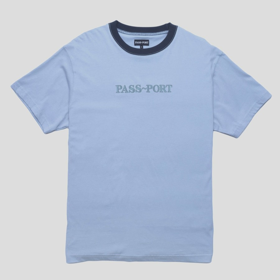 Tees PASS~PORT | Pass~Port Organic Tonal Tee - Baby Blue