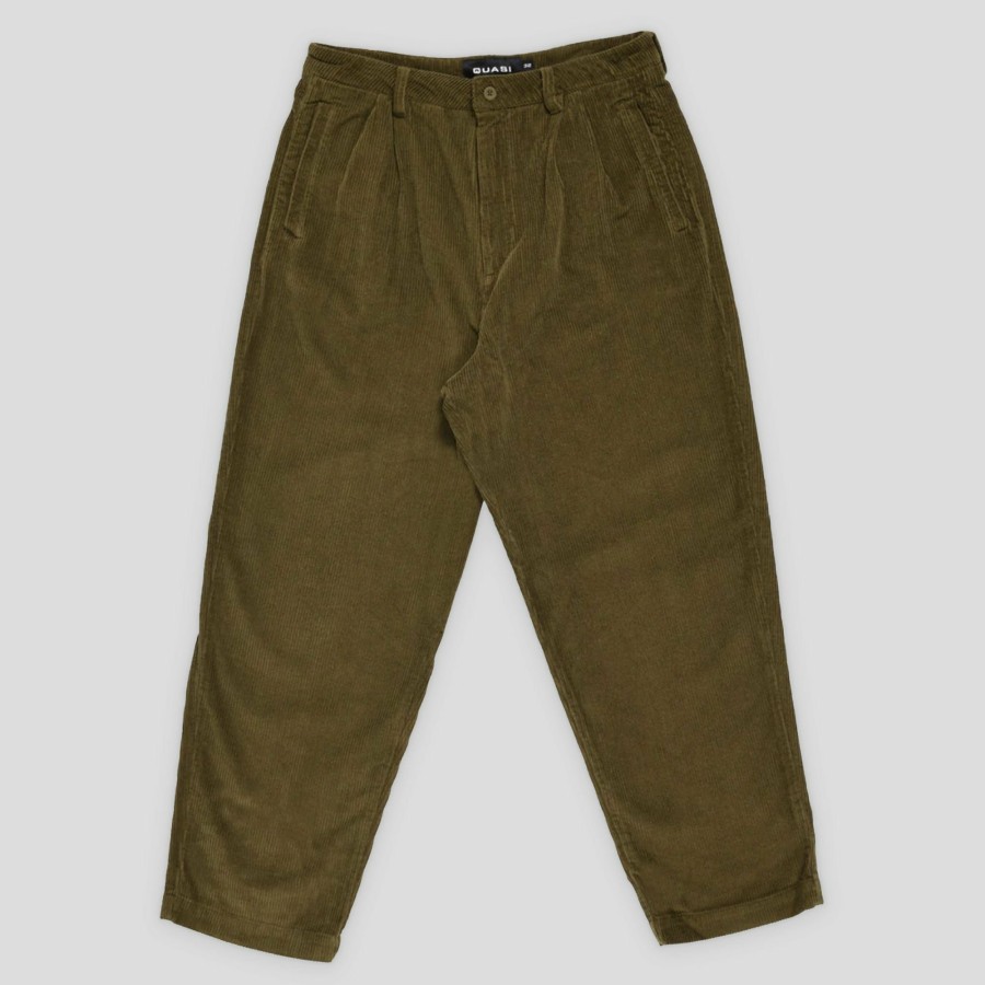 Pants QUASI | Quasi Elliot Trouser Pant - Moss