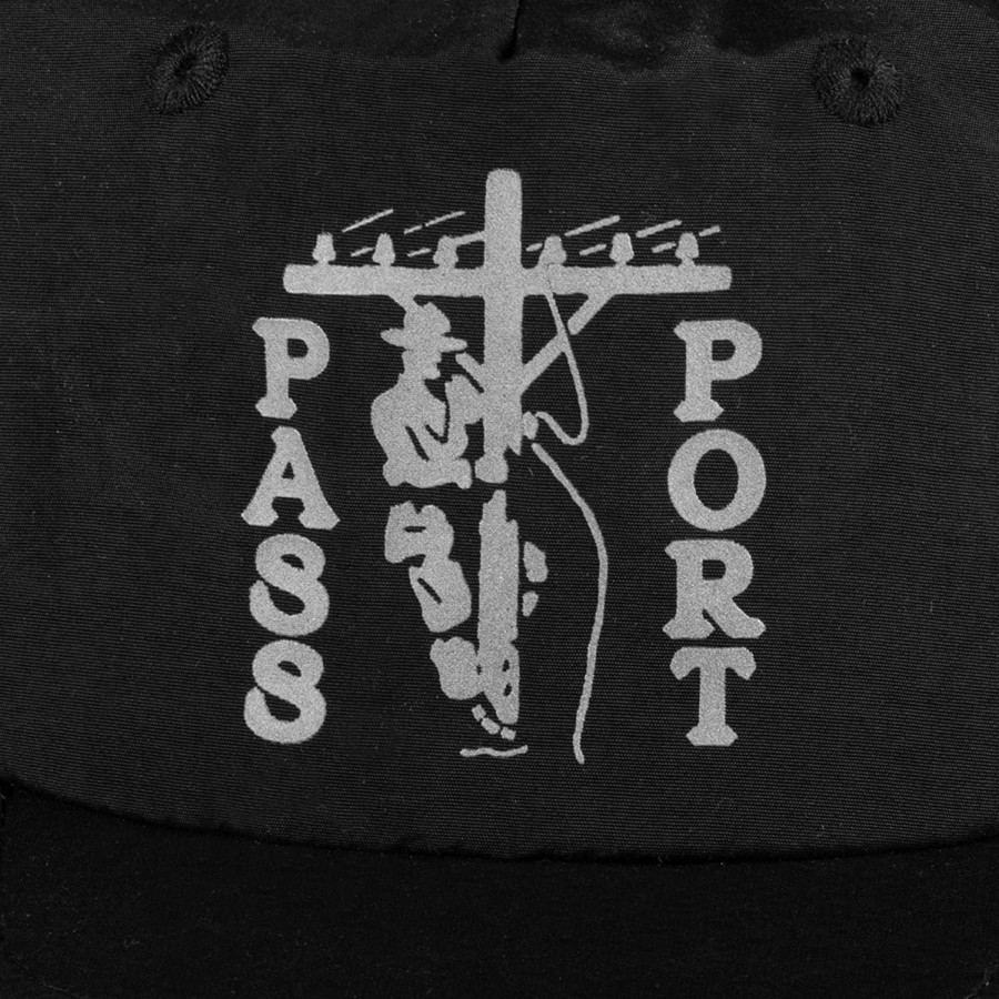 Headwear PASS~PORT | Pass~Port Line~Worx Rpet Workers Cap - Black