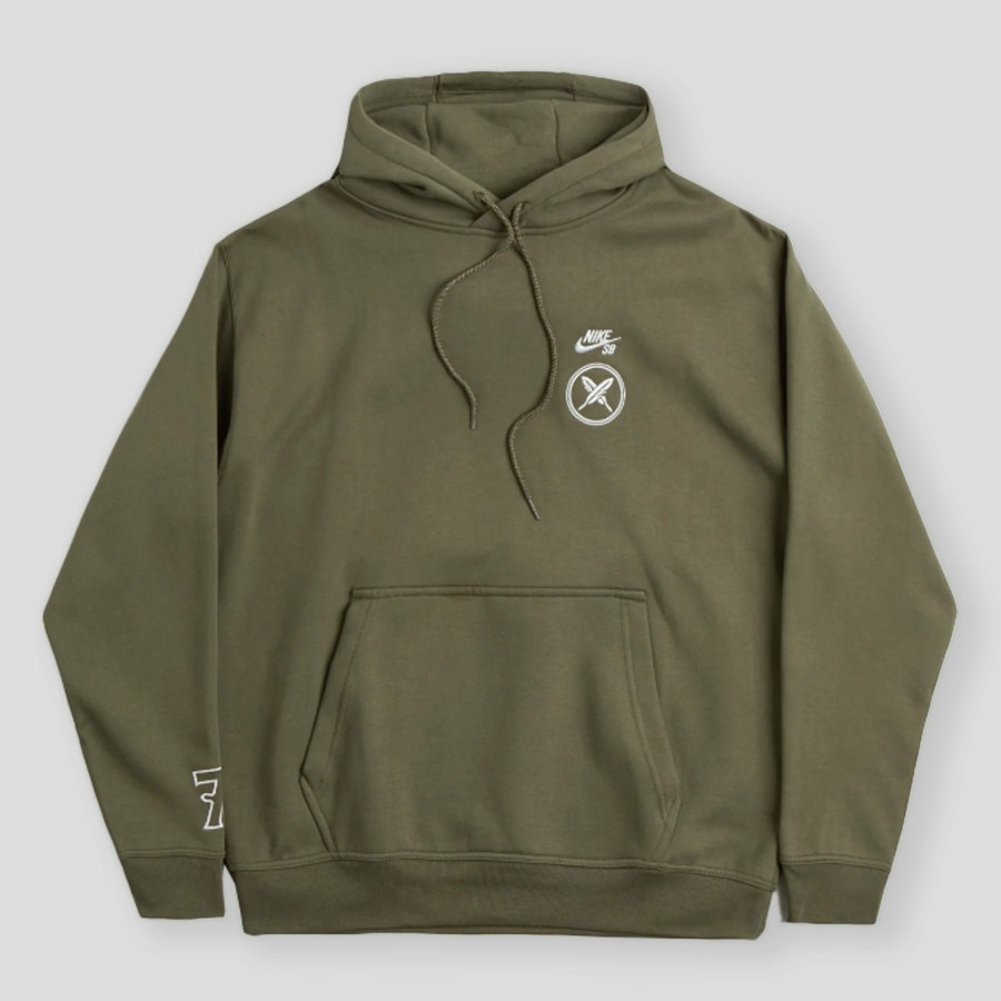 Fleece Nike SB | Nike Sb & Yuto Horigome Hoodie - Olive