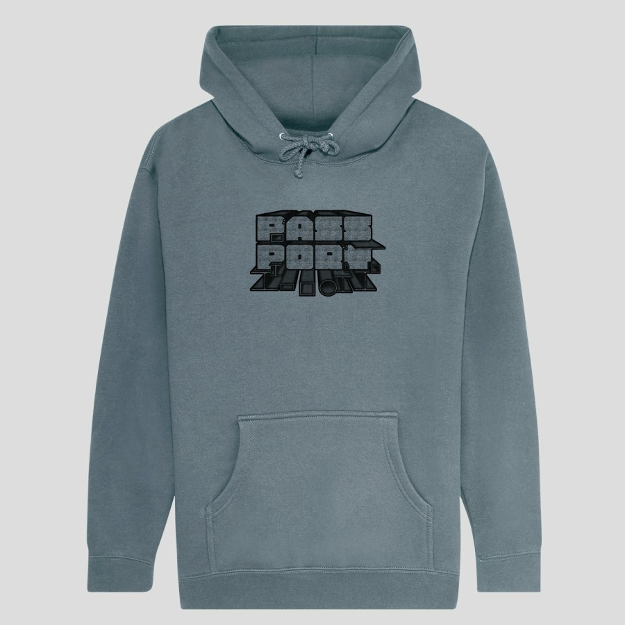 Fleece PASS~PORT | Pass~Port Shippin' Steel Hoodie - Alpine Blue