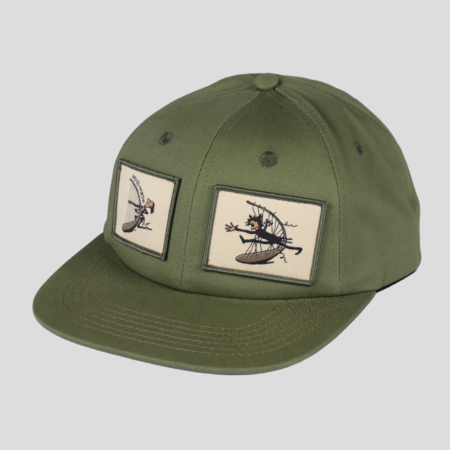 Headwear PASS~PORT | Pass~Port Maestro Casual Cap - Military Green