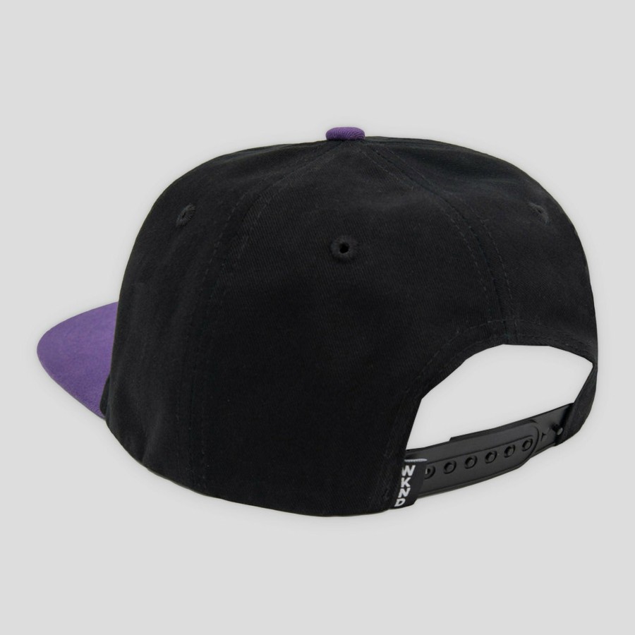 Accessories WKND | Wknd Evo Fish Cap - Black / Purple